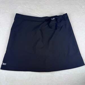 Outdoor Research Ferrosi Skort, Black Hiking Skirt with Built-in Shorts, Size 4